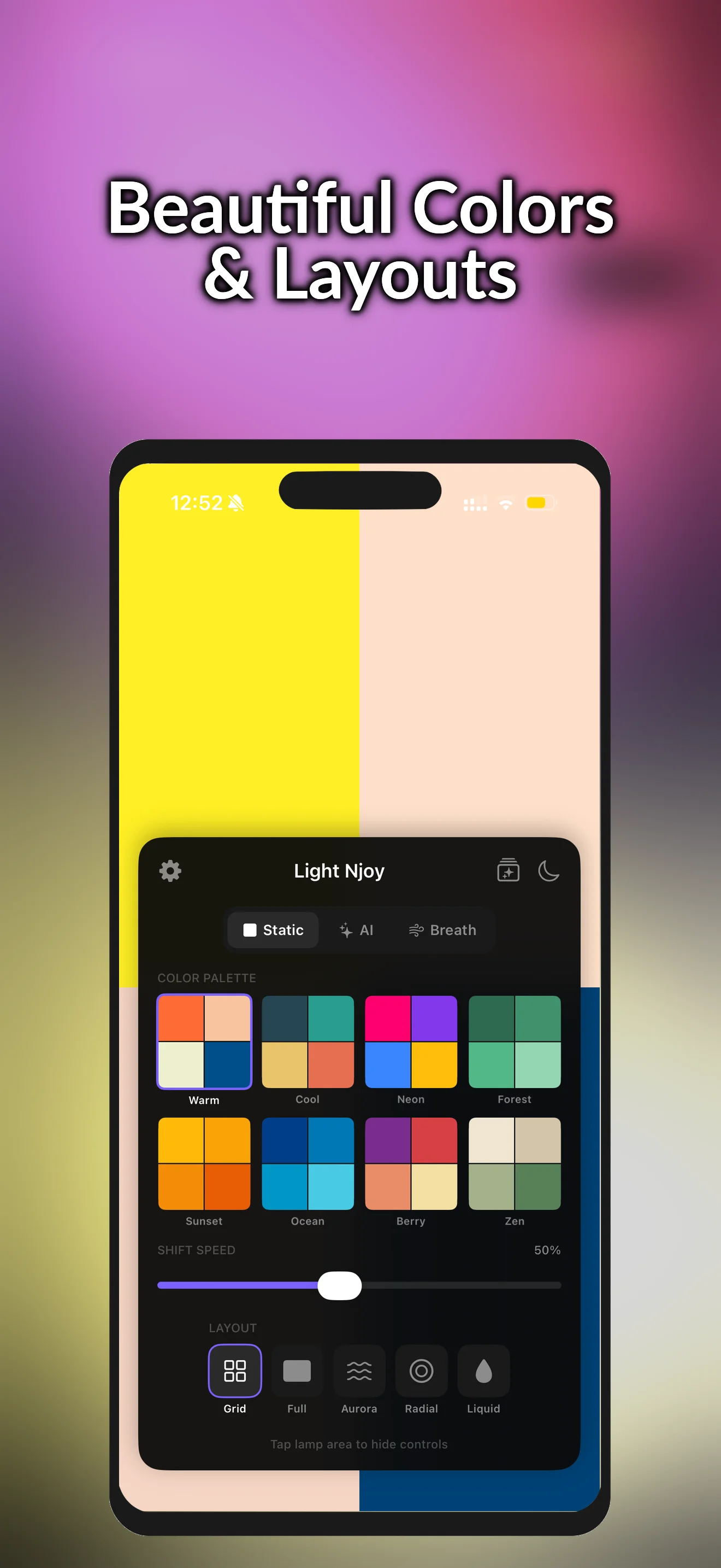 Light Njoy app screenshot